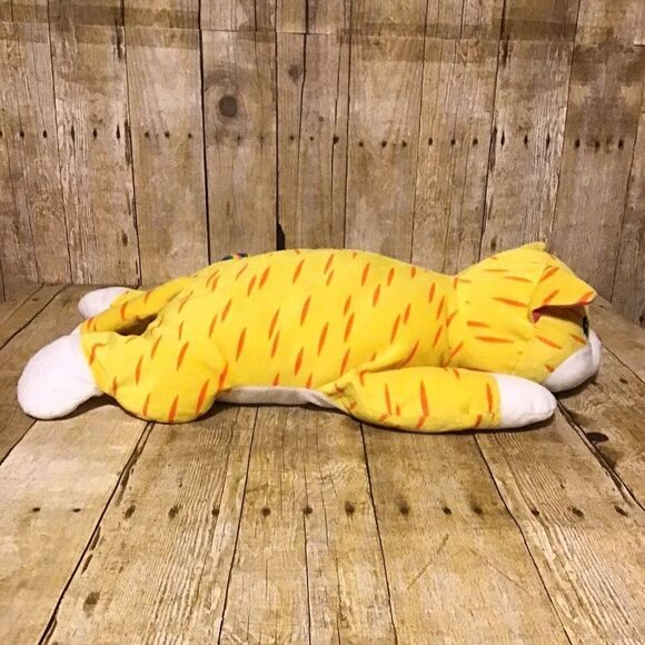 Vintage Lisa Frank Sunflower 23” Yellow Cat Plush 1998 - Picture 4 of 12